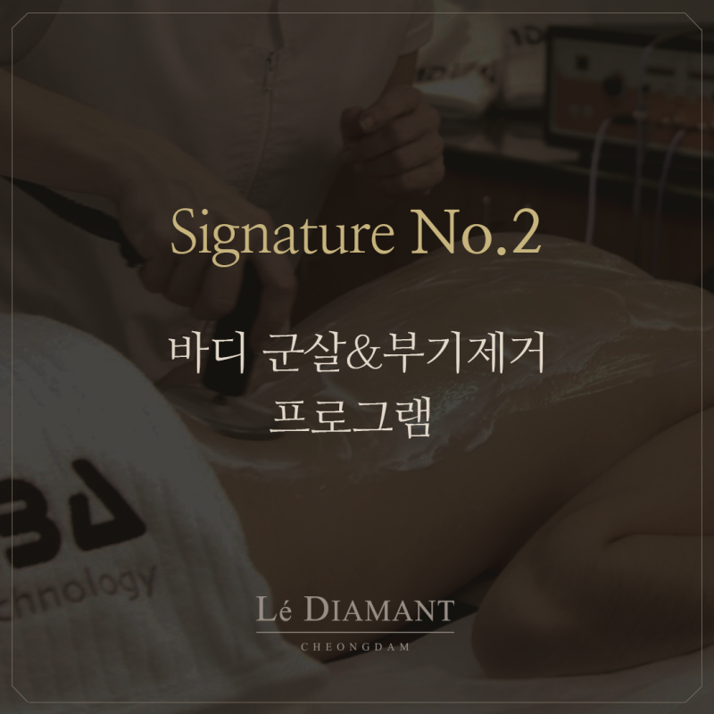 청담 피부과 르 디아망 시그니처 no.2 - 바디 군살&부기제거 프로그램