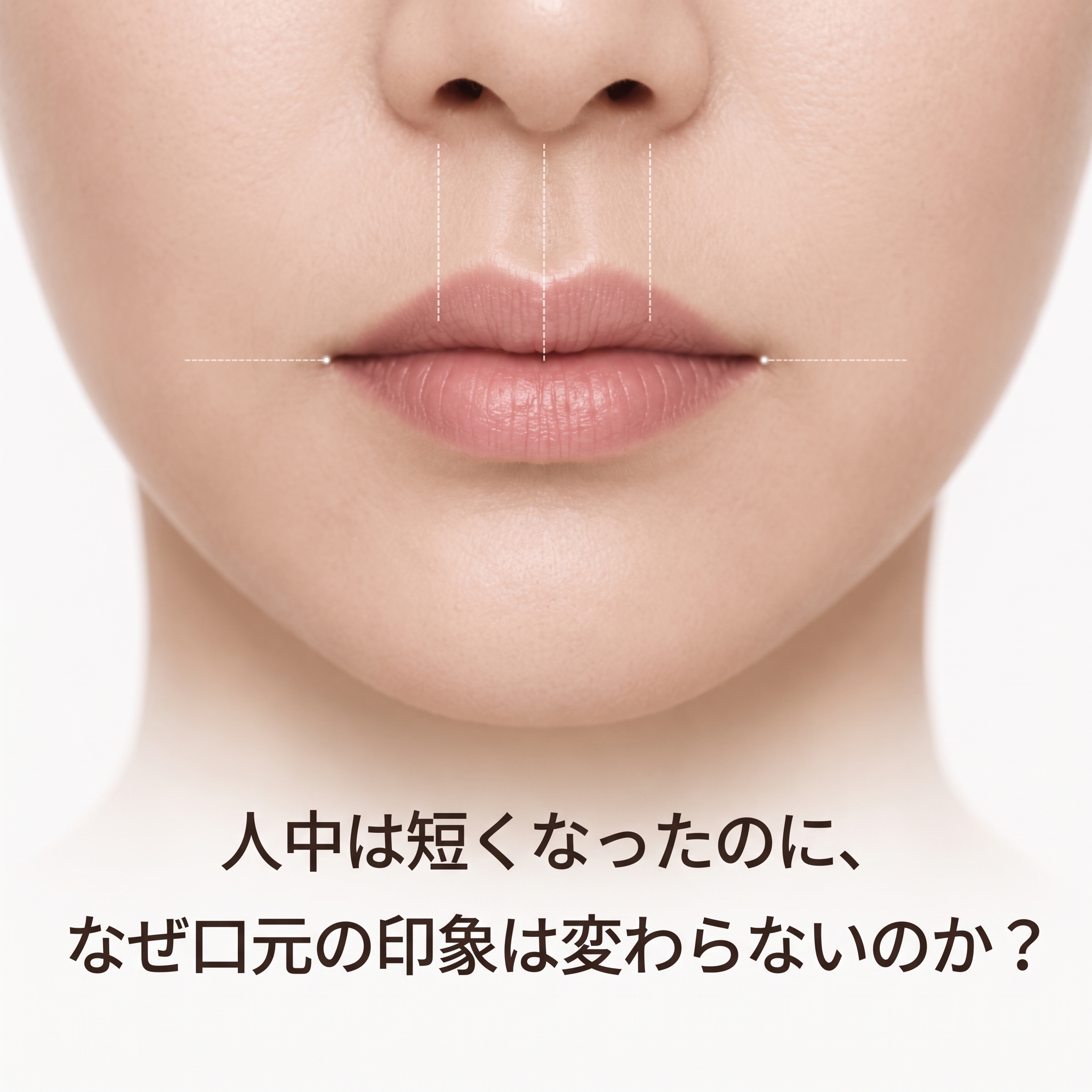 外側人中と口角を同時に考慮すべき理由 | ゴールデンディアマン整形外科