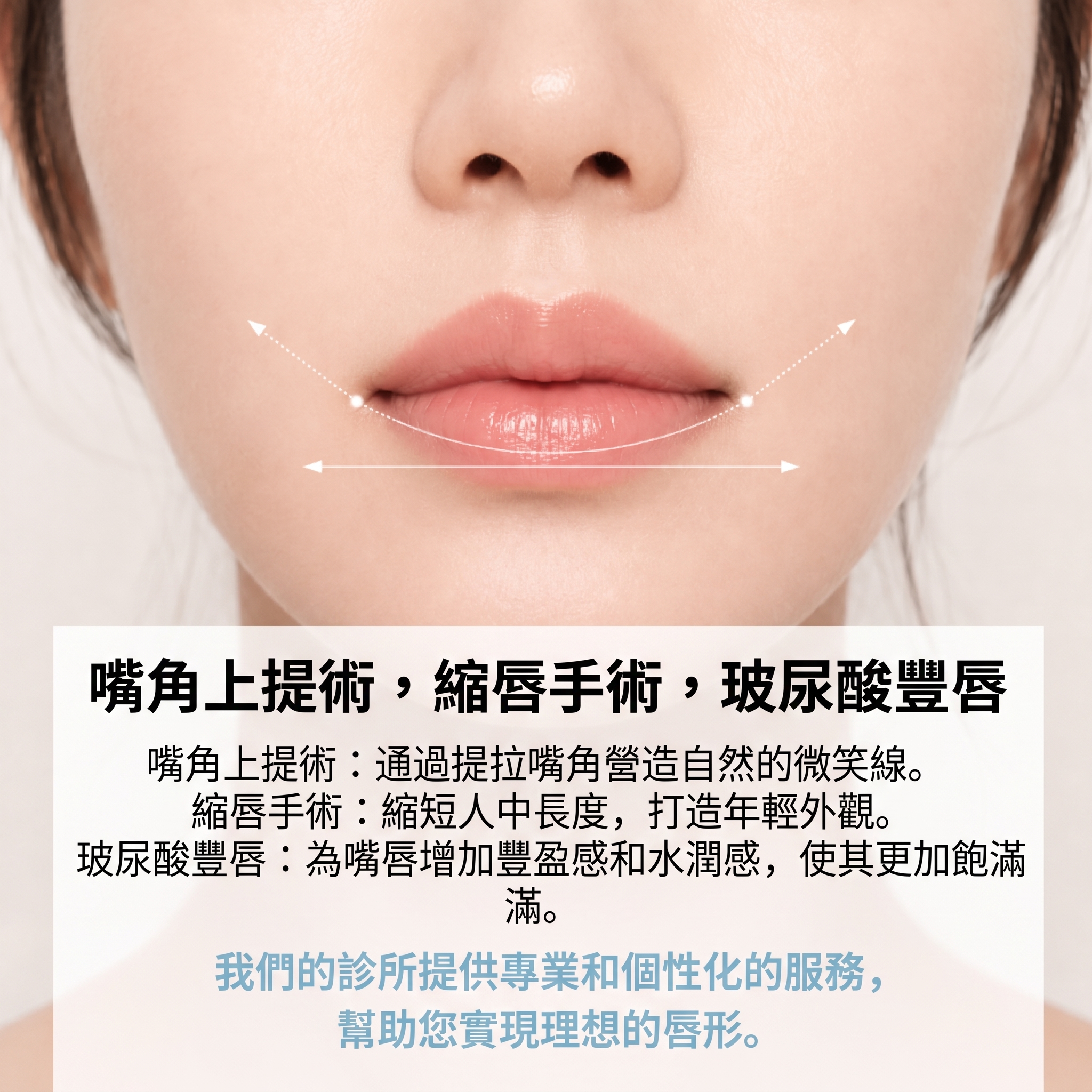 外側人中縮短與黃金比例微笑唇手術，為何一起評估更自然？ | 黃金鑽石整形外科 사진 6