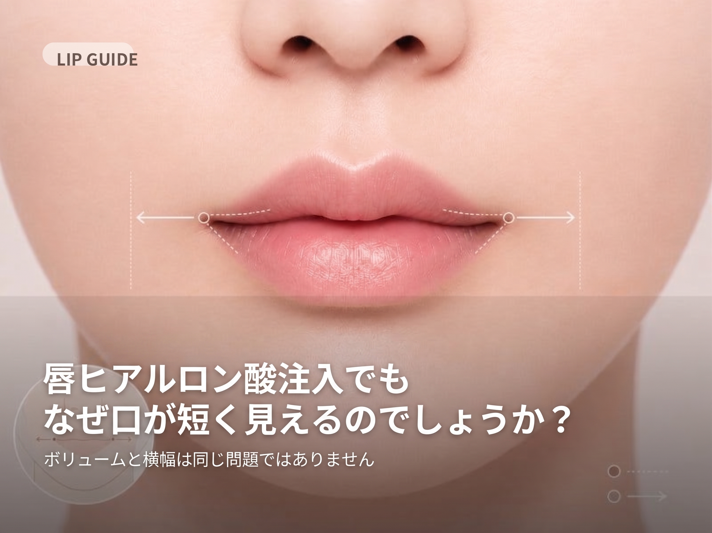 唇ヒアルロン酸注入を受けてもなぜ口が小さく見えるのか？ | カンナム 唇ヒアルロン酸 | ゴールデンディアマン形成外科