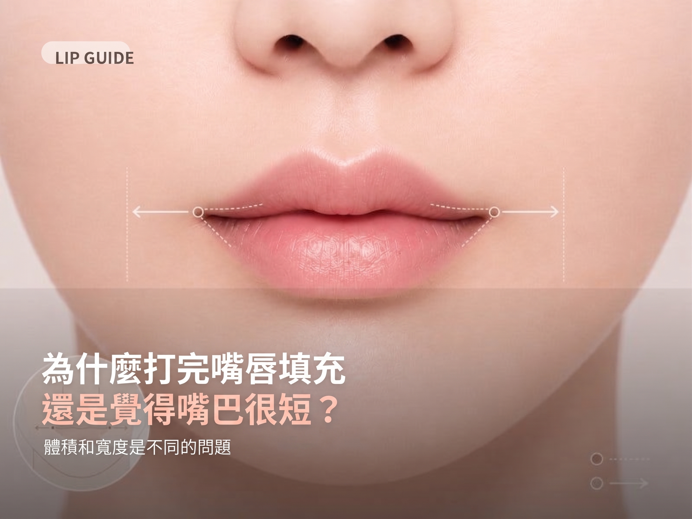 打了豐唇玻尿酸為什麼嘴唇看起來還是很短? | 江南豐唇玻尿酸 | 黃金鑽石整形外科